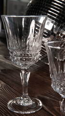 glass and crystal ball 