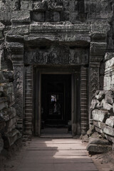 archaeological site temple country, Angkor Wat
