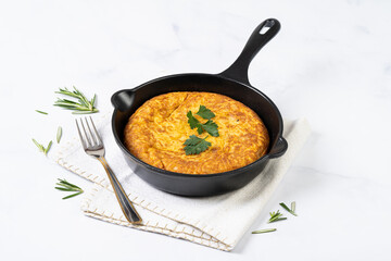 Spanish Potatoes Omelette 