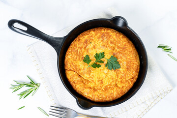 Spanish Potatoes Tortilla Omelette 