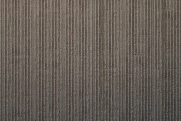 Texture cement corrugated wall
