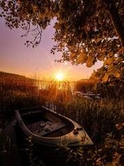 sunset on the lake © P.Ch. Fotografia