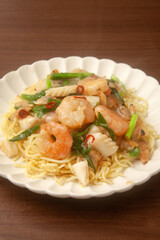 海鮮あんかけ焼きそば