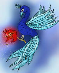 the blue bird