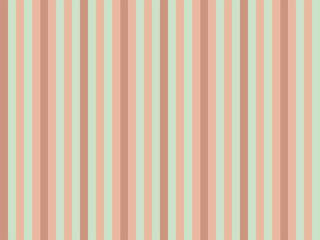 Obraz premium Striped pattern in powdery green and pink tones, seamless