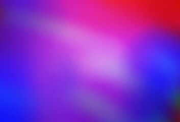 Light Blue, Red vector abstract blurred background.