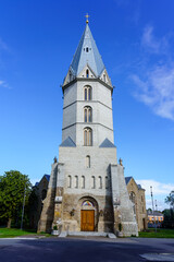 Fototapeta na wymiar Lutheran Alexander Cathedral in the city of Narva Estonia.