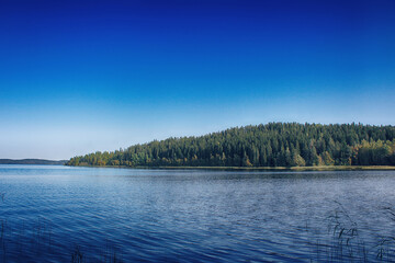 lake in the mountains