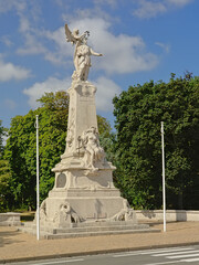 Obraz premium Monument to the citizens of Calais who died for the fatherland