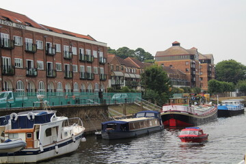 York England September 9th 2021. buildings around the city of York
