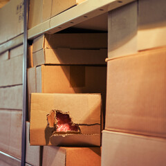 Stealing parcels and damaging the packaging of goods in the warehouse. Stealing and problems with...
