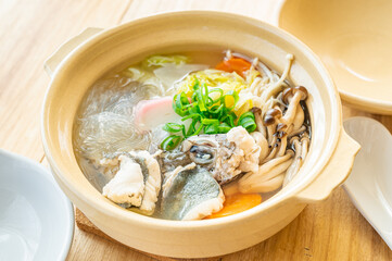 冬の鍋料理　海鮮