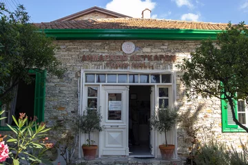 Crédence de cuisine en verre imprimé Chypre The picturesque village of Lefkara in Cyprus