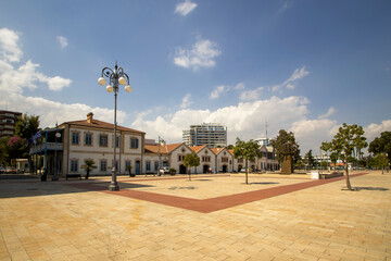 Europe Square in Larnaca, Cyprus