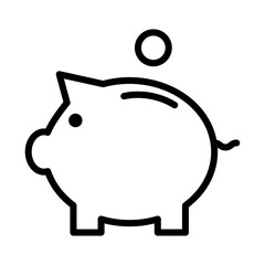 Box icon, money icon,save icon. Vector illustration