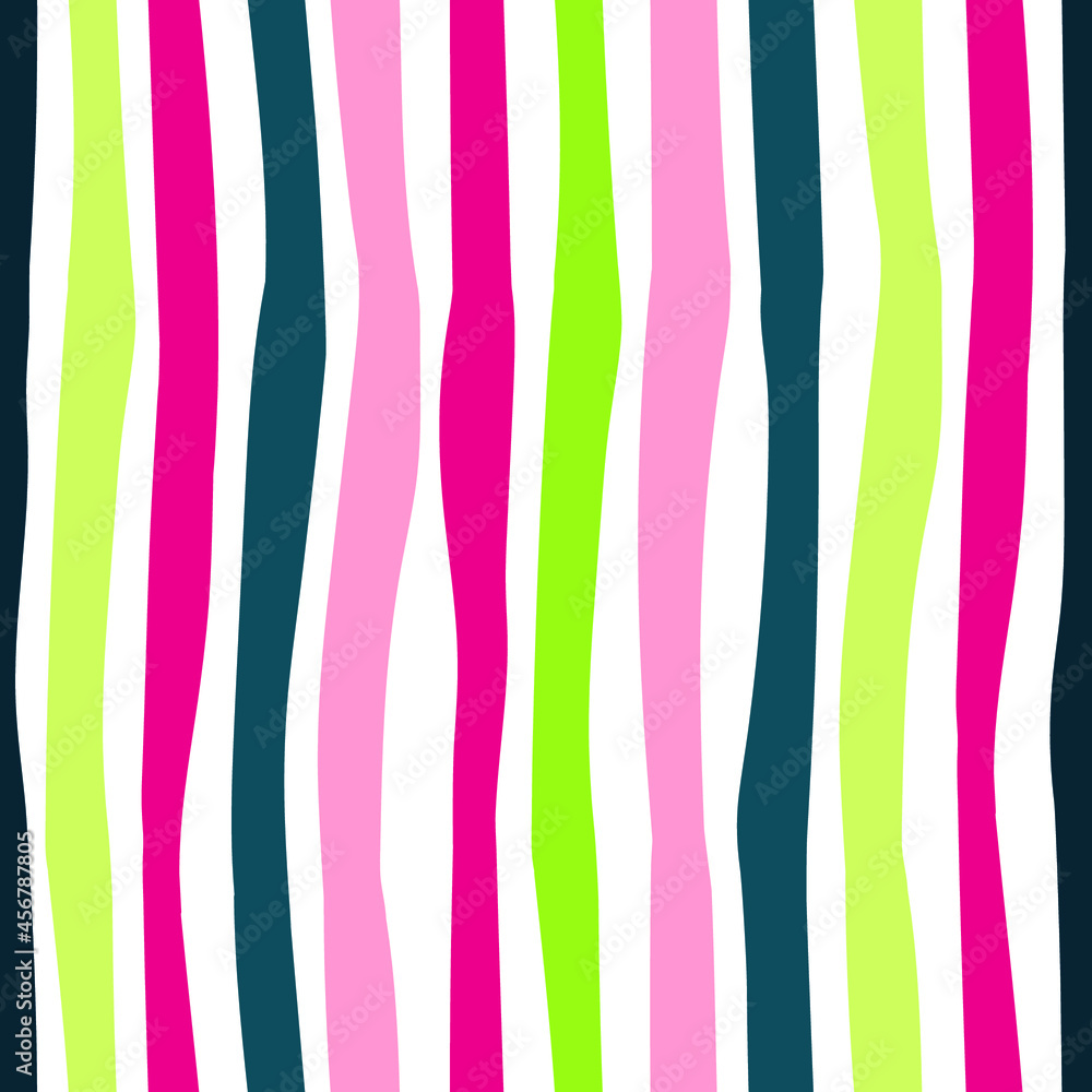Aufkleber multicolored vertical stripes. abstract striped background. seamless vector pattern.