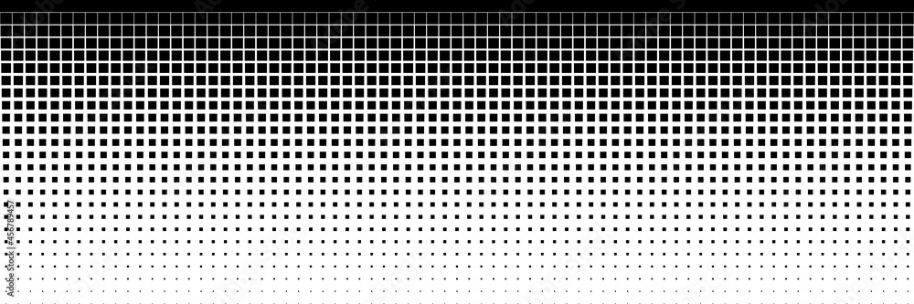Aufkleber horizontal black square on white for pattern and background