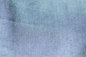 Blue woven fabric texture.