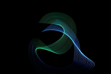 Lightpainting Background
