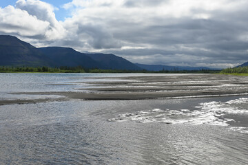 The Muksun River on the Putorana Plateau.