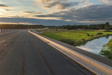 new bridge under construction in the narw valley