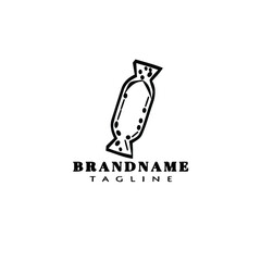 candy logo cartoon design icon vector