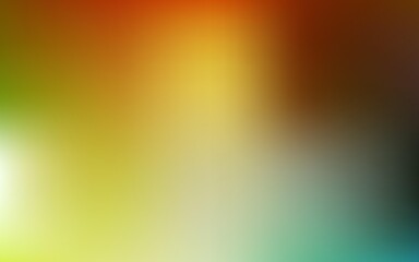 Light green, yellow vector blurred pattern.