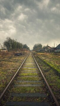 railway in the countryside
