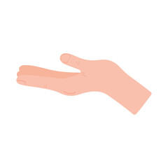 hand giving gesture