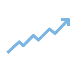 growing finance arrow