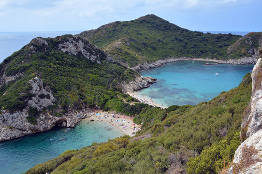 Porto Timoni Beach, Afionas, Korfu, Griechenland