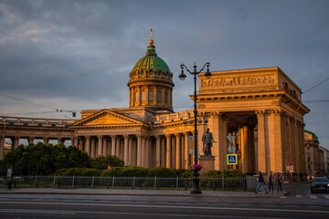 Fototapeta na wymiar Cathedral in St. Petersburg
