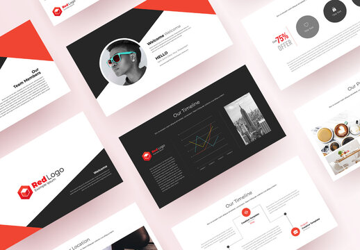 Corporate Business Presentation Layout