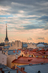 Fototapeta premium view of the city