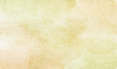 Sky fantasy pastel yellow watercolor hand-painted for background