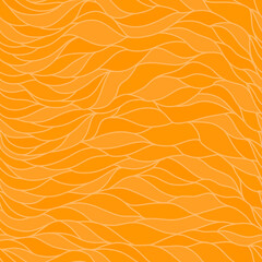 Seamless orange abstract geometric pattern for decoration of fabrics, srapbook or packaging