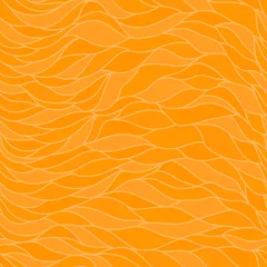 Gordijnen Naadloos oranje abstract geometrisch patroon voor decoratie van stoffen, plakboek of verpakking © britaseifert