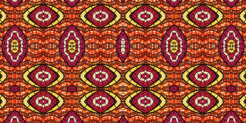 African fabric – Seamless pattern, cotton