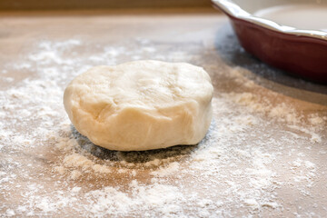 Process for making a Swiss Chard Pie from homemade dough to filling