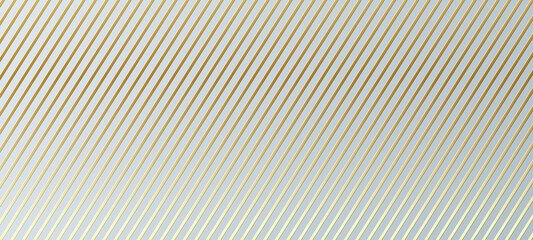 Abstract white and gold diagonal lines background