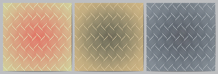  Abstract background geometric pattern with waves lines traditional of japanese or chinese