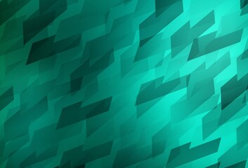 Light Green vector layout with lines, rectangles.