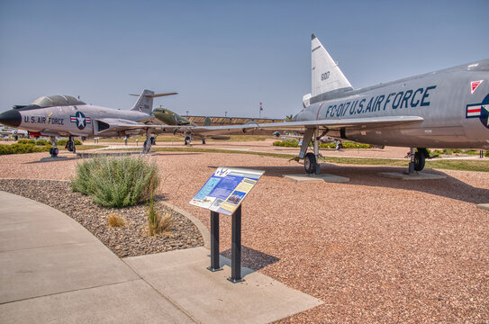 Box Elder, South Dakota, United States 7-31-21 Air And Space Museum At Ellsworth Airforce Base