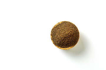 Raw Organic Celery Seeds in a Bowl