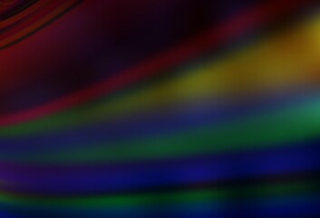 Dark Blue, Red vector blurred bright texture.