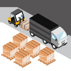 truck for delivery service