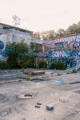 graffiti on the wall