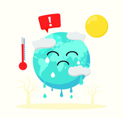 Global Warming and Climate Change concept