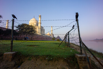 taj mahal in agra with kodak slr/c 