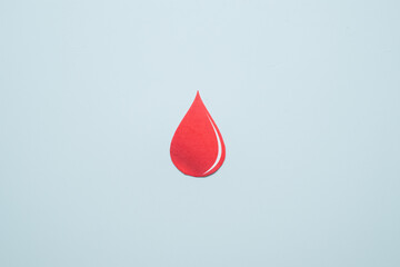 Fototapeta premium World diabetes day aisolated on a blue background.
